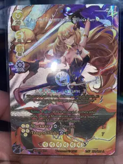 Tetraverse TCG Aashini Stormwealth Kyuubi’s Fury Ancient Card NM - Image 1