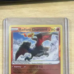 Pokemon TCG SWSH Crown Zenith Radiant Rare Card Radiant Charizard 020/159 - Image 4