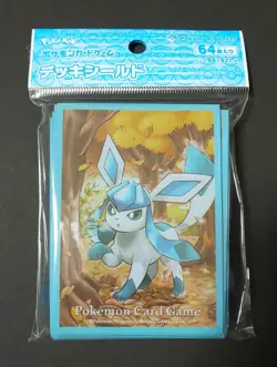 Pokemon Japan Official Card Sleeves Glaceon 64 Deck Shield - Image 1