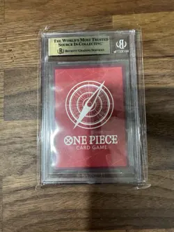 BGS 9.5 GEM MNT Monkey.D.Luffy EB02-010 Dodger Promo Card Fully Graded One Piece - Image 2