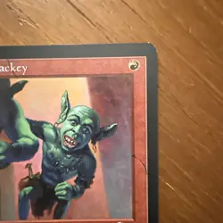 MTG - Goblin Lackey - Urza's Saga - Regular #190 - EX - Image 3