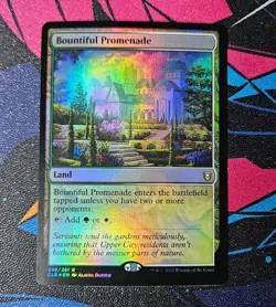 Bountiful Promenade NM Foil MTG Baldur's Gate CLB Unplayed Magic The Gathering - Image 1