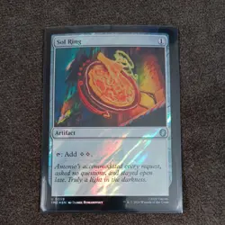 Sol Ring (Surge Foil) MTG Commander: Teenage Mutant Ninja Turtles Foil NM - Image 1