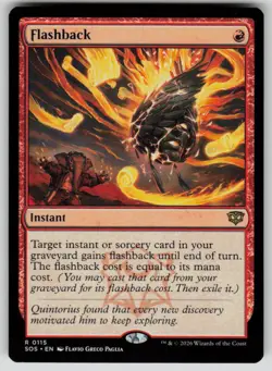 Flashback Rare Secrets of Strixhaven 115 MTG Near Mint 2026 - Image 1