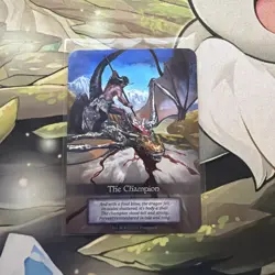 Sorcery Contested Realm - Beta - THE CHAMPION - Foil Promo - Image 1