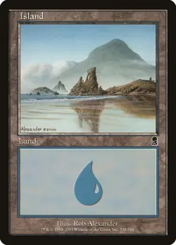 MTG Odyssey --- ISLAND (338) --- Common! NM! Magic the Gathering! - Image 3