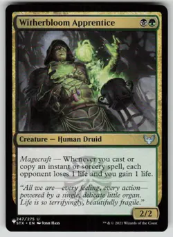 Witherbloom Apprentice Uncommon The List Reprints 247/275 MTG Near Mint 2020 - Image 1
