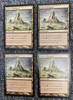 MTG "Vault of Whispers" Set of 4 !!Lightly Played/NM!! Mirrodin #286 - Image 1