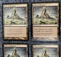 MTG "Vault of Whispers" Set of 4 !!Lightly Played/NM!! Mirrodin #286 - Image 3