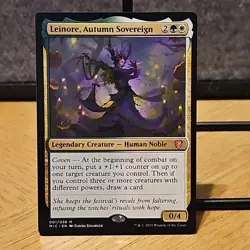 MTG Leinore, Autumn Sovereign Commander Innistrad Midnight Hunt Mythic 001 NM - Image 1