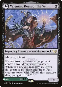 Magic the Gathering (mtg): STX: Valentin, Dean of the Vein - Rare - Foil - Image 1