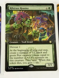 Ribtruss Roaster Extended Art Secrets of Strixhaven Commander 91 - Image 1
