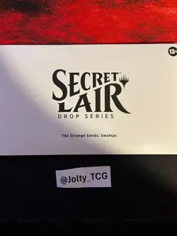 MTG Secret Lair Drop: The Strange Sands: Swamp Non-Foil Edition Sealed - Image 1