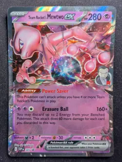 Team Rocket's Mewtwo ex - SVP205 Black Star Promo (Pokemon) - Image 1