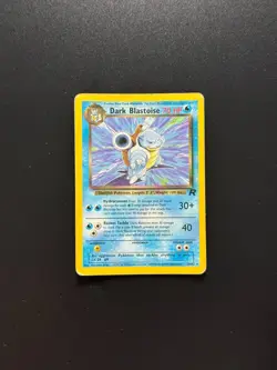 2000 Pokemon Team Rocket Dark Blastoise Holo Rare #20/82 - Image 1