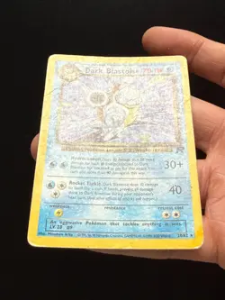 2000 Pokemon Team Rocket Dark Blastoise Holo Rare #20/82 - Image 4