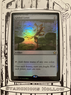 MTG Gilded Lotus (Foil) - Foundations (FDN) Rare #0725 - Image 1