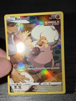 Carte Pokemon Rockruff TG07/TG30 Tempete Argentee Anglais Exc - Image 3