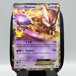 Mewtwo EX 54/99 Celebrations 25th Classic Collection Ultra Rare Pokemon Card NM - Image 1
