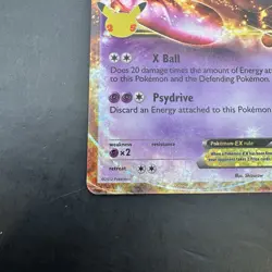 Mewtwo EX 54/99 Celebrations 25th Classic Collection Ultra Rare Pokemon Card NM - Image 3