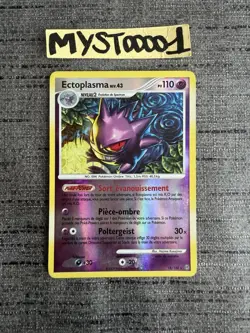 Carte Pokemon Ectoplasma 18/100 Reverse Diamant Et Perle Tempete Francais Occas - Image 1