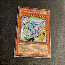 Yu-Gi-Oh! Stardust Dragon/Assault Mode DPCT-EN003 Limited Edition Secret Rare NM - Image 1