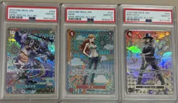 One Piece Full Mosaic Set PSA10 JAP - Nami OP01, UTA OP05, SHANKS OP11, ENEL - Image 2