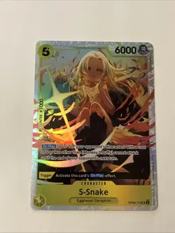 S-Snake Super Rare (SR) OP08-112 Two Legends English Foil - Image 1