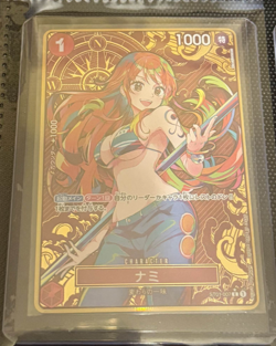 Nami ST01-007 Gold Parallel THE BEST Storage Box Set ONE PIECE Japanese - Image 1