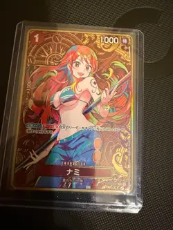 Nami ST01-007 Gold Parallel THE BEST Storage Box Set ONE PIECE Japanese - Image 3