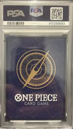 2023 One Piece OP05 EN Monkey D. Luffy 1st Anniversary #012 PSA GEM MT 10 - Image 2