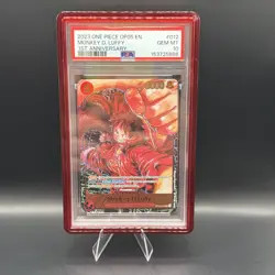 2023 ONE PIECE OP05-AWAKENING OF THE NEW ERA #012 MONKEY D. LUFFY PSA 10 - Image 1