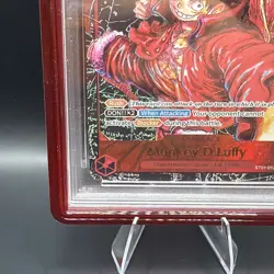 2023 ONE PIECE OP05-AWAKENING OF THE NEW ERA #012 MONKEY D. LUFFY PSA 10 - Image 5