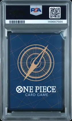 2023 ONE PIECE OP05-AWAKENING OF THE NEW ERA 1ST ANV #012 MONKEY D. LUFFY PSA 10 - Image 2