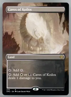 Caves of Koilos (Borderless) Dominaria United Regular - Image 1