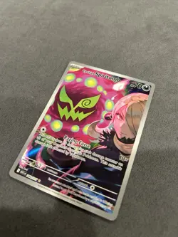Cynthia’s Spiritomb Full Art Rare Holo 244/217 Pokemon Card Basic Spirit 2026 - Image 2