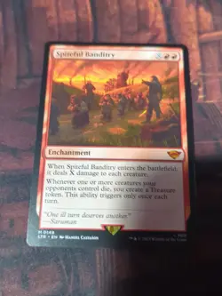 MTG Spiteful Banditry The Lord of the Rings: Tales of Middle-Earth Near Mint - Image 1