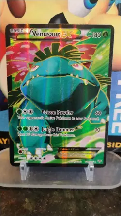 VENUSAUR EX xy Series Set POKEMON Full Art Holo 2014 Trading Card 141/146 - Image 1