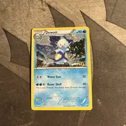 Pokemon TCG Dewott McDonald's Promos Holo Card 5/12 McDonald's Promos - Image 1