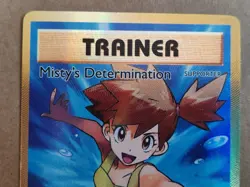 Misty's Determination Trainer Card (Full Art) 108/108 Evolutions Holo - Image 3