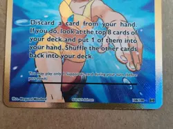 Misty's Determination Trainer Card (Full Art) 108/108 Evolutions Holo - Image 4
