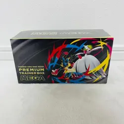 Pokemon Card Premium Trainer Box MEGA 1Box With Shrink Mega Brave Mega Symphonia - Image 1