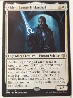 Odric, Lunarch Marshal - Commander: Dominaria United - Magic the Gathering MTG - Image 1