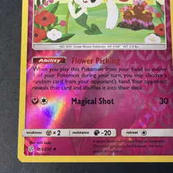 Floette 151/236 Cosmic Eclipse Pokemon TCG Reverse Holo Card NM Beautiful Card - Image 4