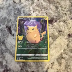 Pokemon Pikachu TCG Celebrations Card 005/025 25th Anniversary - Image 2