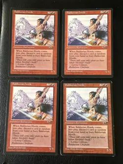 Balduvian Horde X4 Alliances LP Condition See Pics Front Back - Image 1