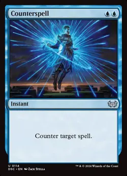 MTG Commander DSK U Counterspell #0114 - Image 1