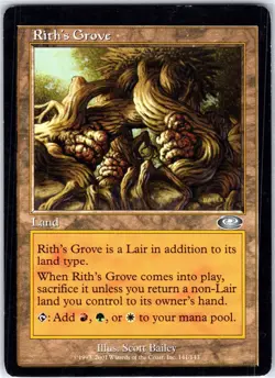 Rith's Grove 141 U Planeshift Magic the Gathering MTG LP - Image 1
