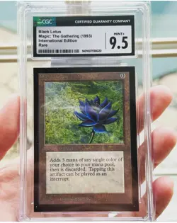 Black Lotus (CGC GEM MINT+ 9.5) - MTG International Collectors' Edition (CE/IE) - Image 1