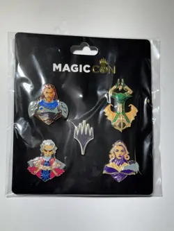 MagicCon Atlanta 2025 PlanesWalker Pin Set MTG - Image 1